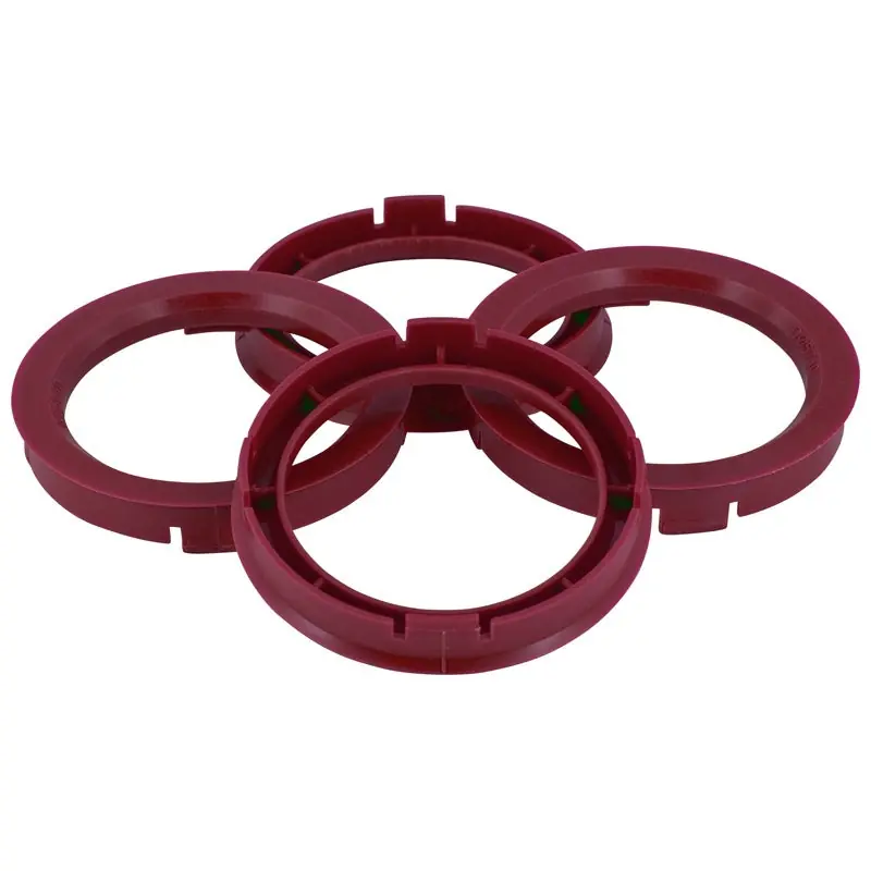 Nieuwe release | Set TPI Centreerringen - 73.0->56.1mm - Ruby Rood