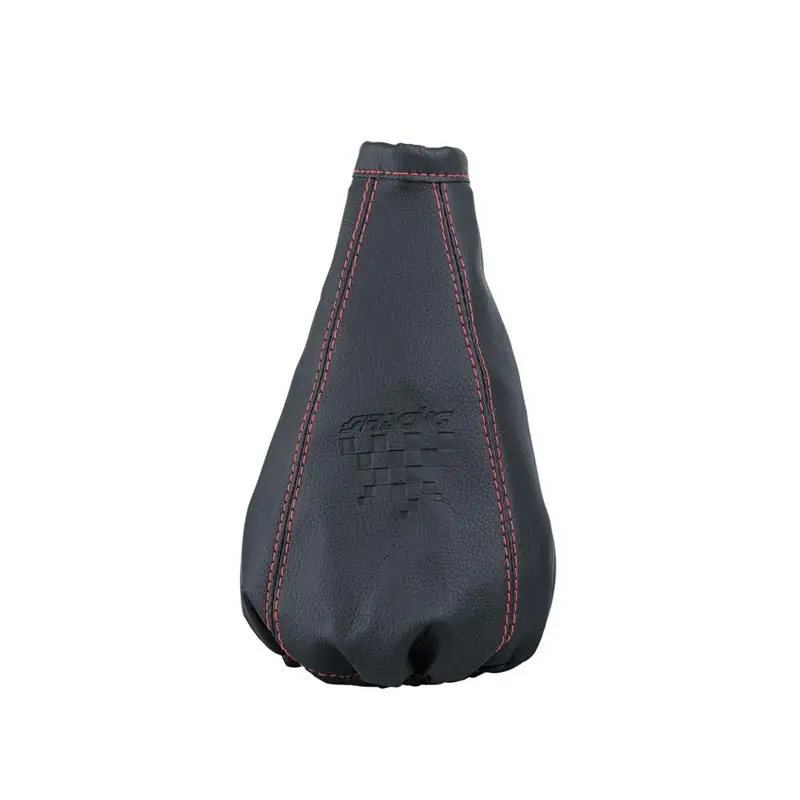Simoni Racing Pookhoes Universal - 125x125mm/Ø140mm - Zwart + Rode Stiksels | Slechts tijdelijk