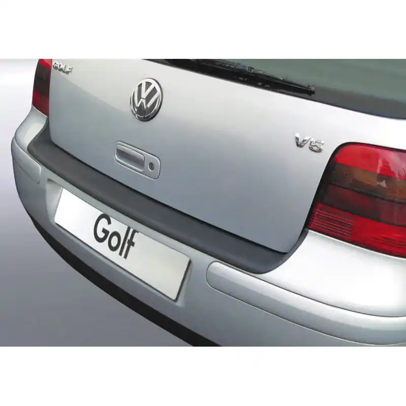ABS Achterbumper beschermlijst Volkswagen Golf IV 3/5 deurs Zwart - Beste prijs