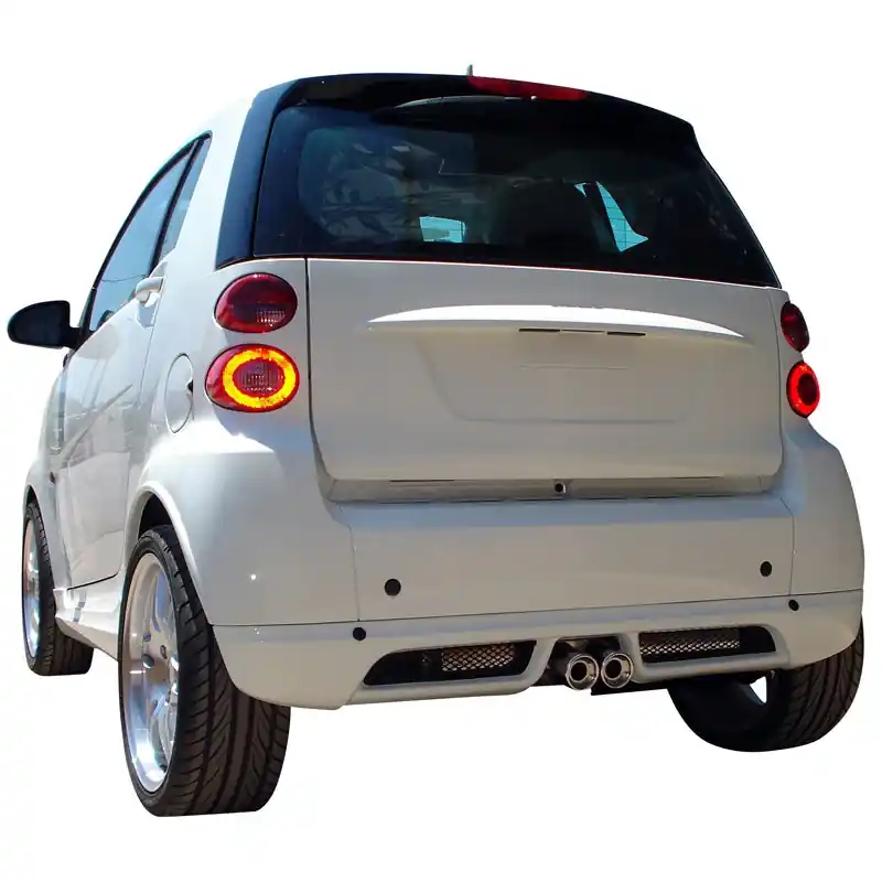 Nieuw product - Achterbumperskirt MCC Smart ForTwo 4/2007- (ABS)