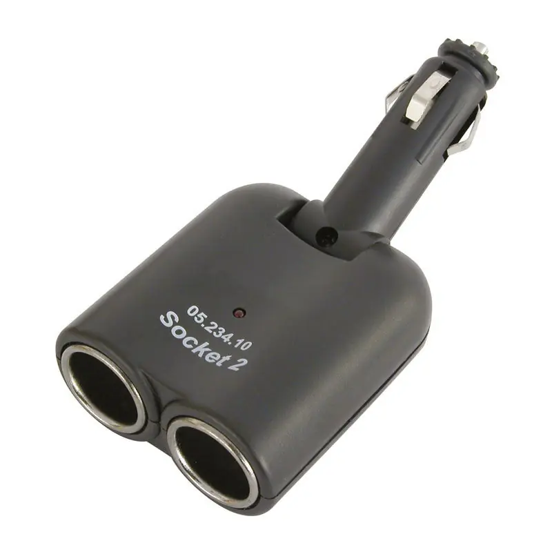 Carpoint Dubbele Contactdoos Sigarettenaansteker 2x12V 5A | Opruiming