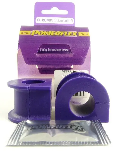 Vanaf nu beschikbaar | Powerflex SET Stabilisatorstang montage rubber voorass 23mm MG, Rover