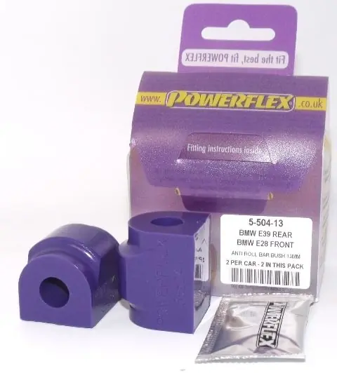Powerflex SET Stabilisatorstang montage rubber vooras 13mm BMW - Klaar voor verzending