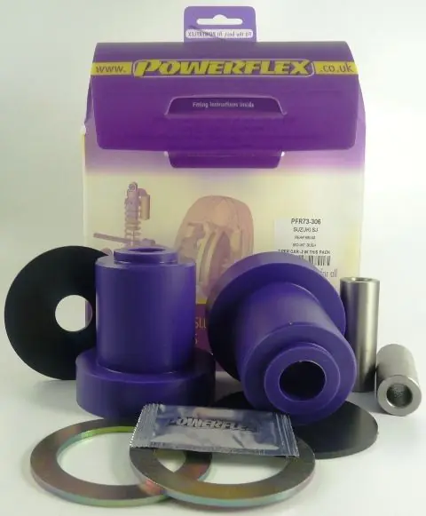 Powerflex SET Rear Beam Mount Bush Suzuki/Santana | Nog maar een paar beschikbaar