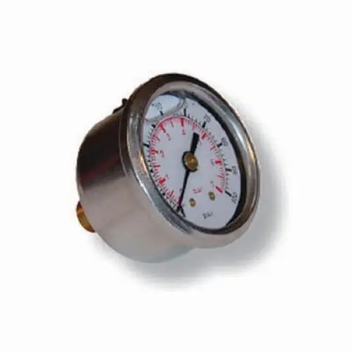 Brandstof drukmeter, 1-7 BAR chroom | Nieuw in het assortiment