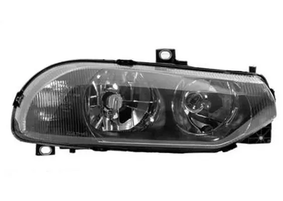 Opruiming | Koplamp rechts Alfa Romeo 156 -09/2003 h1+h7 smoke