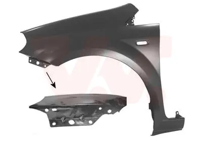 Op voorraad | Voorspatbord links Fiat Grande Punto 1/06-12