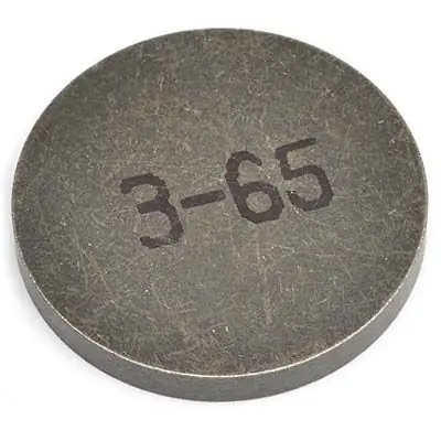 Klepstelplaat 3.65 MM Benzine 4-Cil. 8V (B17/B19/B21/B23/B200/B230) - Snelle levering
