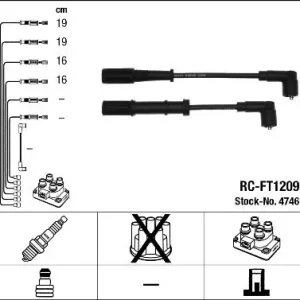 Nu kopen - NGK - Bougiekabelset RC-FT1209